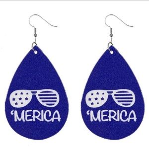 💙🇺🇸 4 of July Earrings